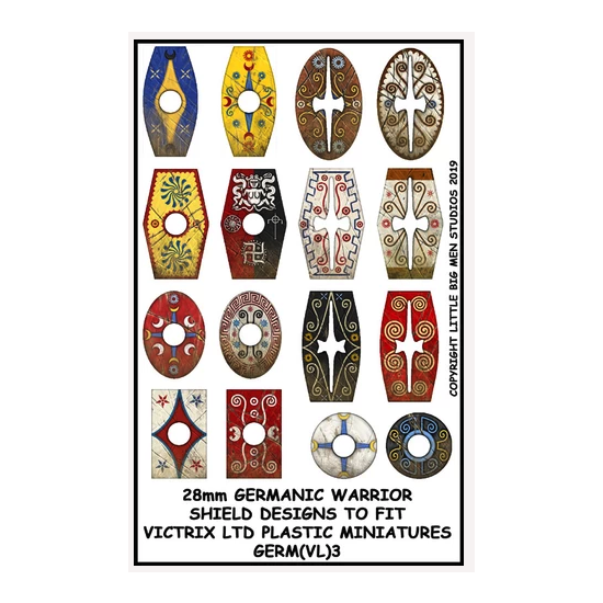 Germanic Warriors Shield Designs GERM 3